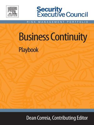 cover image of Business Continuity